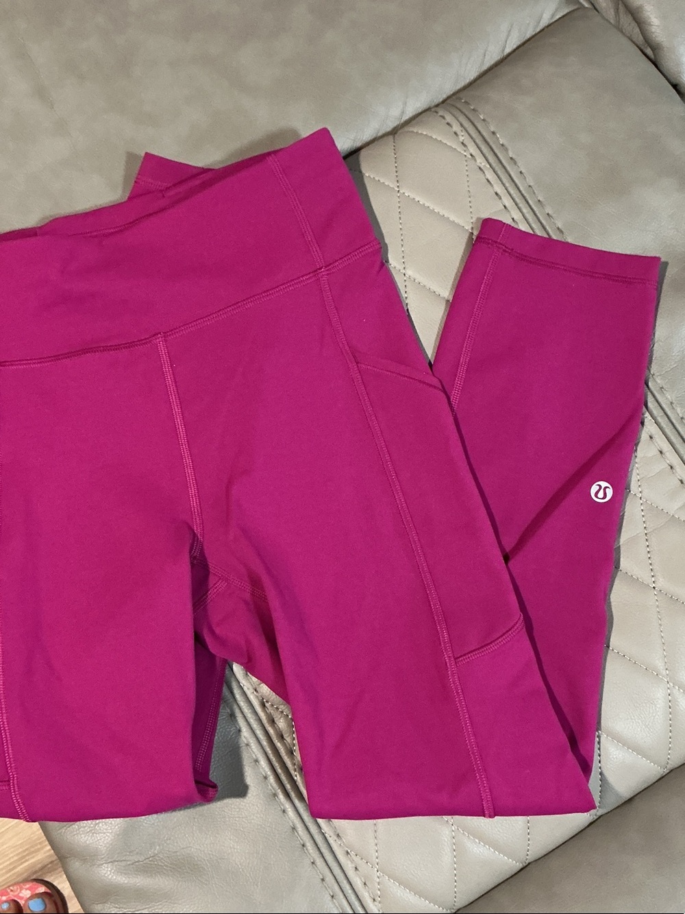 lululemon athletica Magenta Leggings